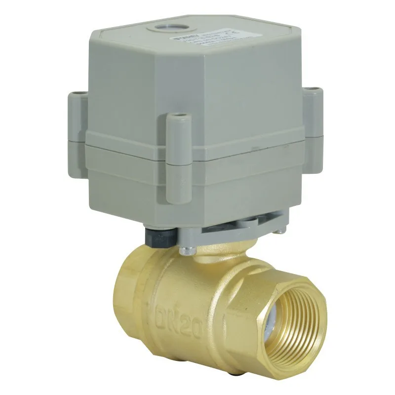

2 way brass 0-10V Proportional electric Actuator Ball Valve