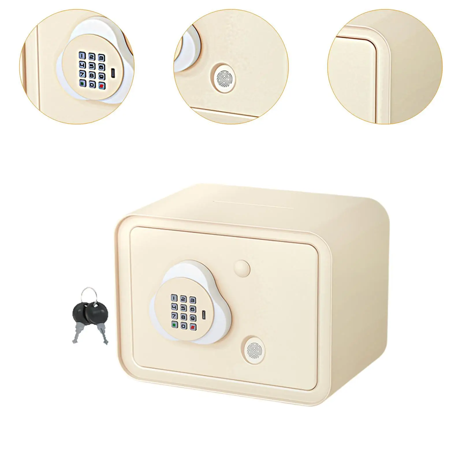 Coin Bank Savings Bank Reusable Large Capacity Stable Versatile Holiday Gift
