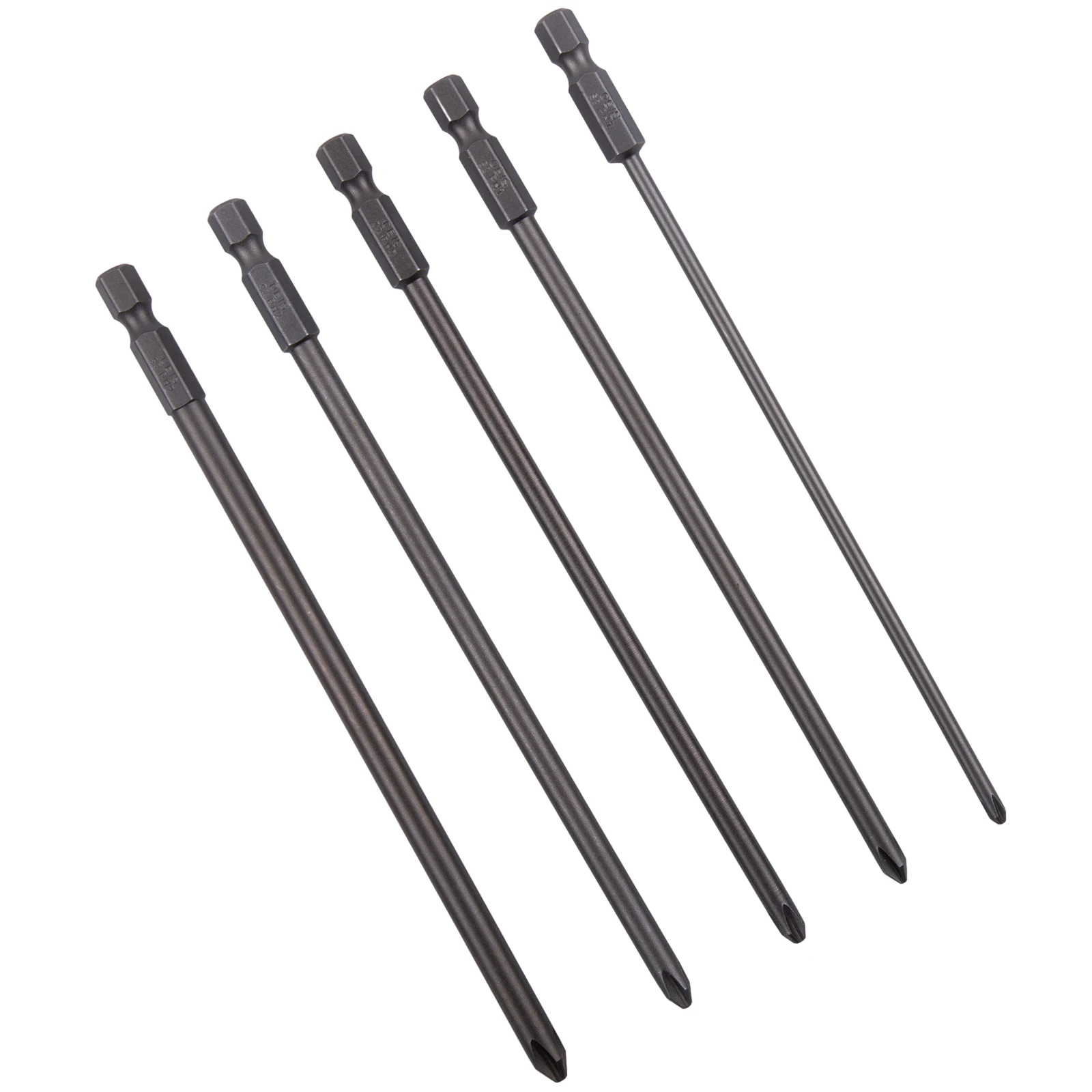 

Электрические сверла отвертка биты инструмент хвостовик Серебряный 1/4 дюйма 150 мм длиной 5 шт. Крест отвертка электропривод инструмент