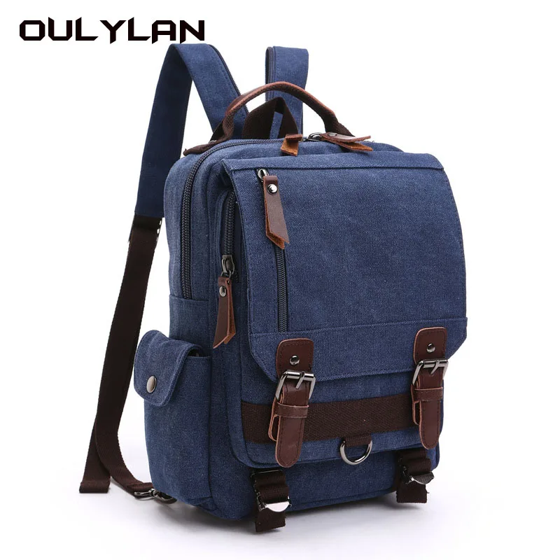 

Fashion Rucksack Outdoor Travel Bag Messenger Chest Bag for Men and Women Shoulder Backpack