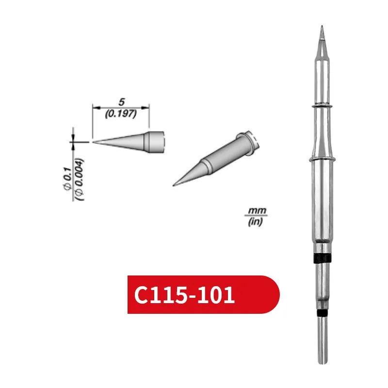 

C115 101 Soldering Tips for JBC NASE/NANE NT115 Handle/T115 Handle/T115 Handle Control Phone Maintain Repair Tools