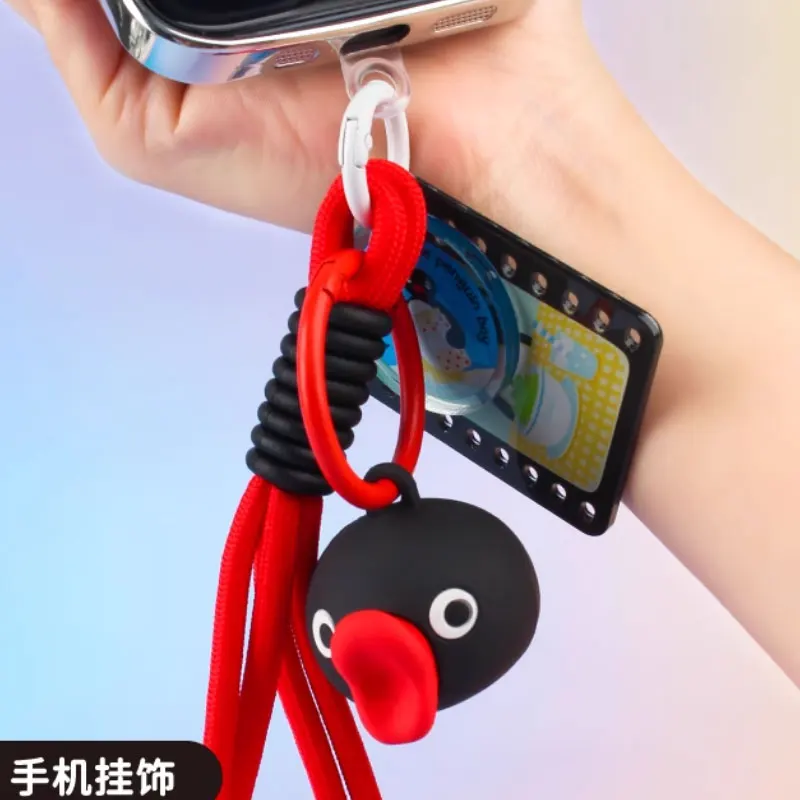 Pingu Penguin Antarctica Story Series Trendy Phone Lanyard Cute