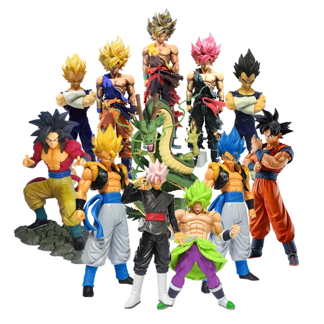 Dragon Ball Z Personagens Anime Goku/broly/vegeta/gogeta Modelo