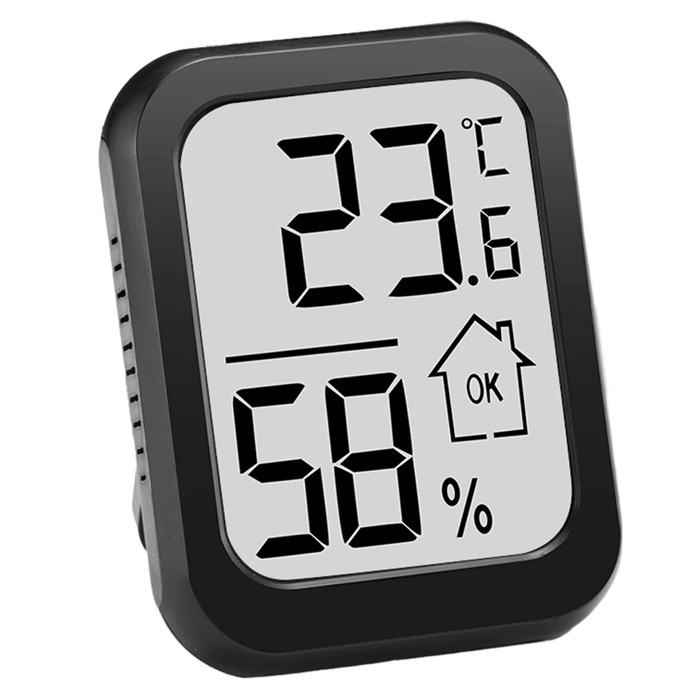 Household temperature and humidity meter -20~60 ℃ indoor thermometer 10~99% RH high-definition large screen electronic thermomet 6