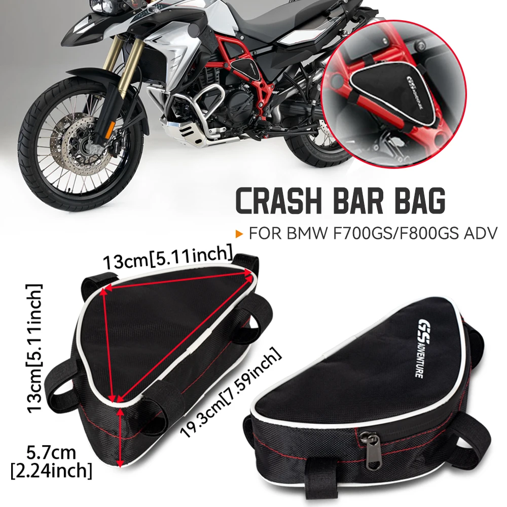 Borsa Attrezzi Moto Borse Per Barre Protezione Moto BMW F800GS