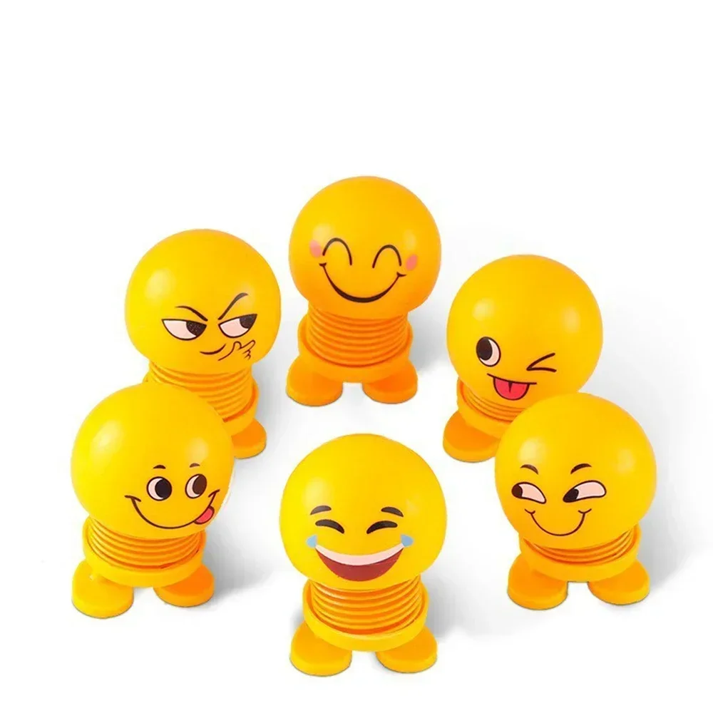 Funny Shaking Head Doll Car Small Ornaments Cute Car Accessories Interior Trims Creative Toys Decoration Accessories Car Decoration Accessories Car Figurine Ornament