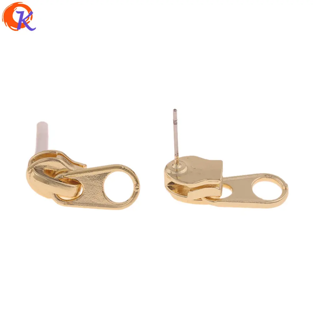 

Cordial Design 100Pcs 7*20MM Jewelry Accessories/Earrings Stud/Zipper Shape/DIY Jewelry Making/Hand Made/Earring Findings