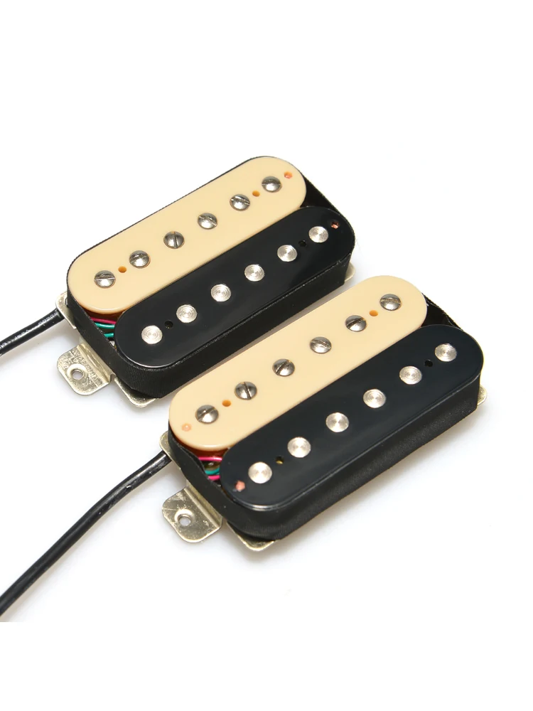 1PCS Doppel Spule Humbucker Elektrische Gitarre Pickup Alnico 5 Magnet Gitarre Teile Ersatz – Detail 1