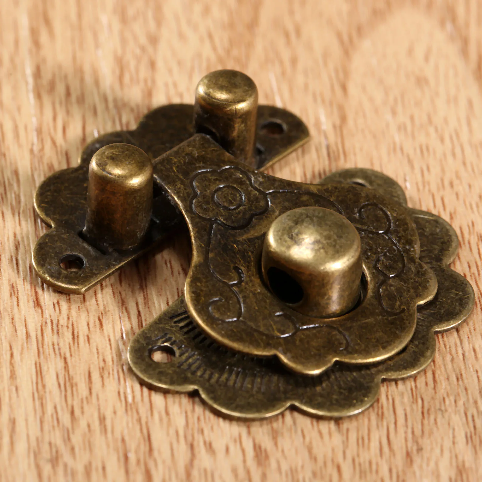 Hardware Latch Hook Jewelry Box Hardware Furniture Buckle Clasp Lock Hasp 1 set furniture hardware,toggle latches,jewelry box hasps,decorative latches,buckle clamp,butterfly twist latch
