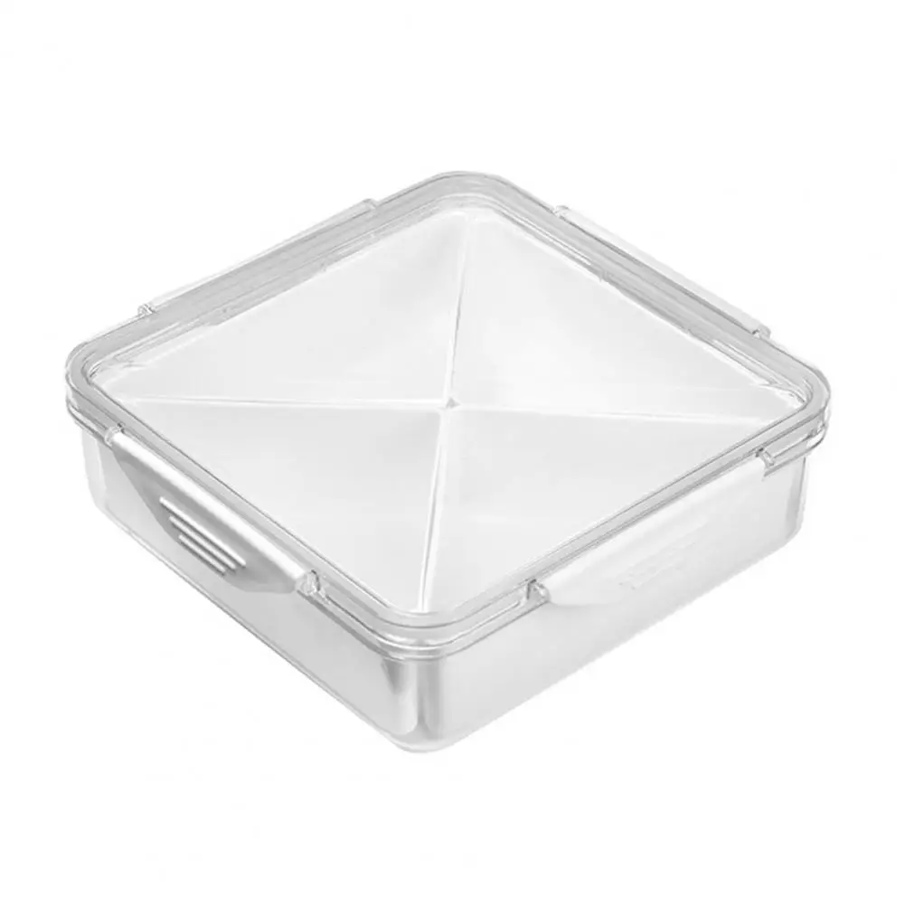 BestAlice Food Storage Containers with Lids, 6PCS Removable Divided Veggie  Tray with Lid, Snackle Box Charcuterie Container for Fridge Clear  Compartment Snack Containers, Stackable Produce Saver - Yahoo Shopping