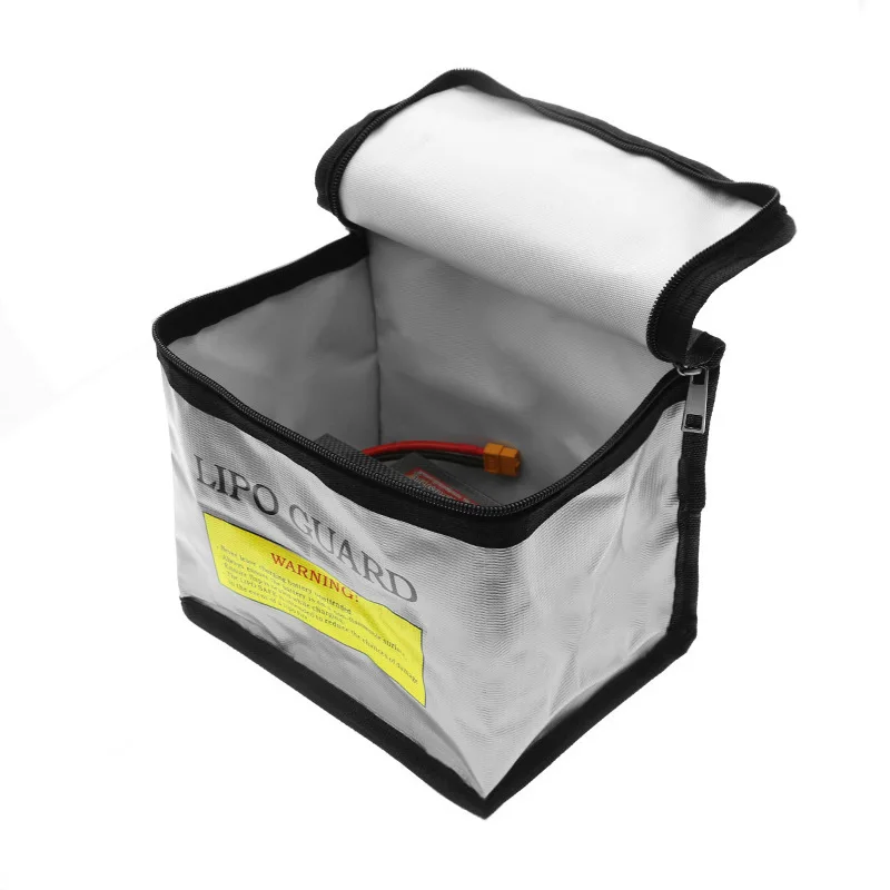 Sac anti-explosion ignifuge pour batterie LiPo - Sécurité charge portable