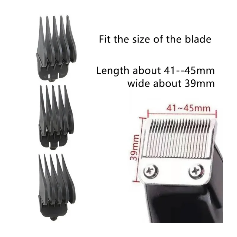 3Pcs/Set Hair Clipper Guards Large Limit Comb For WAHL Hair Cutting Machine Barber Shop Pro Cutting Guide Combs 32/38/51mm Y1018 6