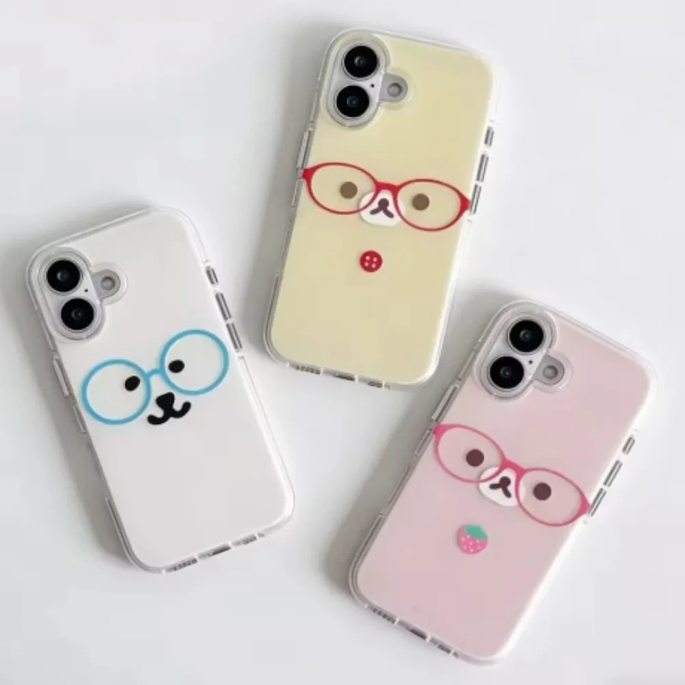 Cartoon Cute Bear Phone Case - Adorable Protective Cover