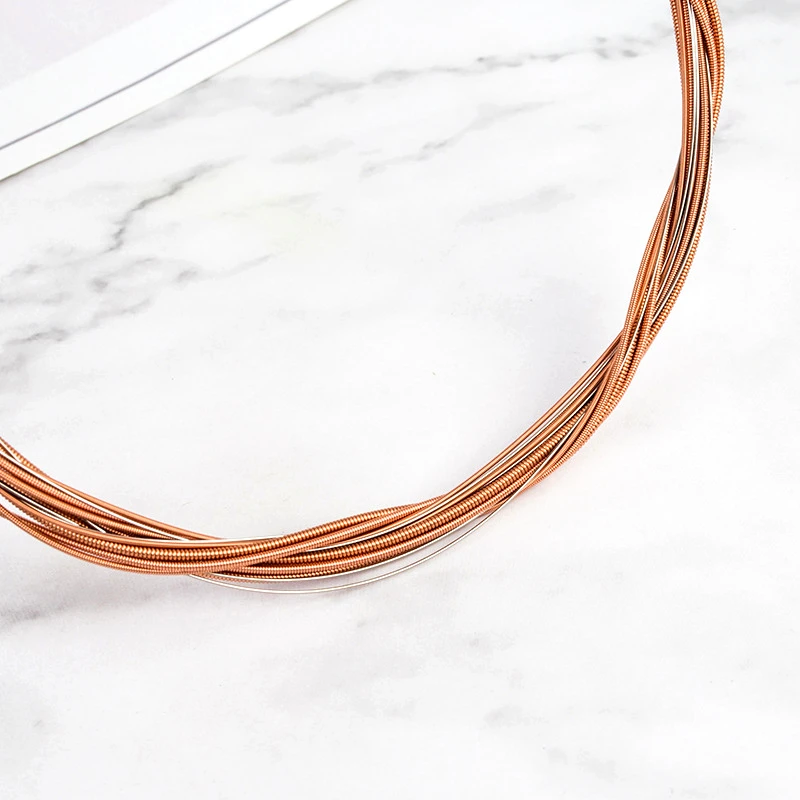 6pcs Pure Copper Strings 1-6 for Classical Classic Guitar Strings Steel Wire Classic Acoustic Folk Guitar Parts Accessories electric guitar strings acoustic guitar strings classical guitar strings guitar accessories