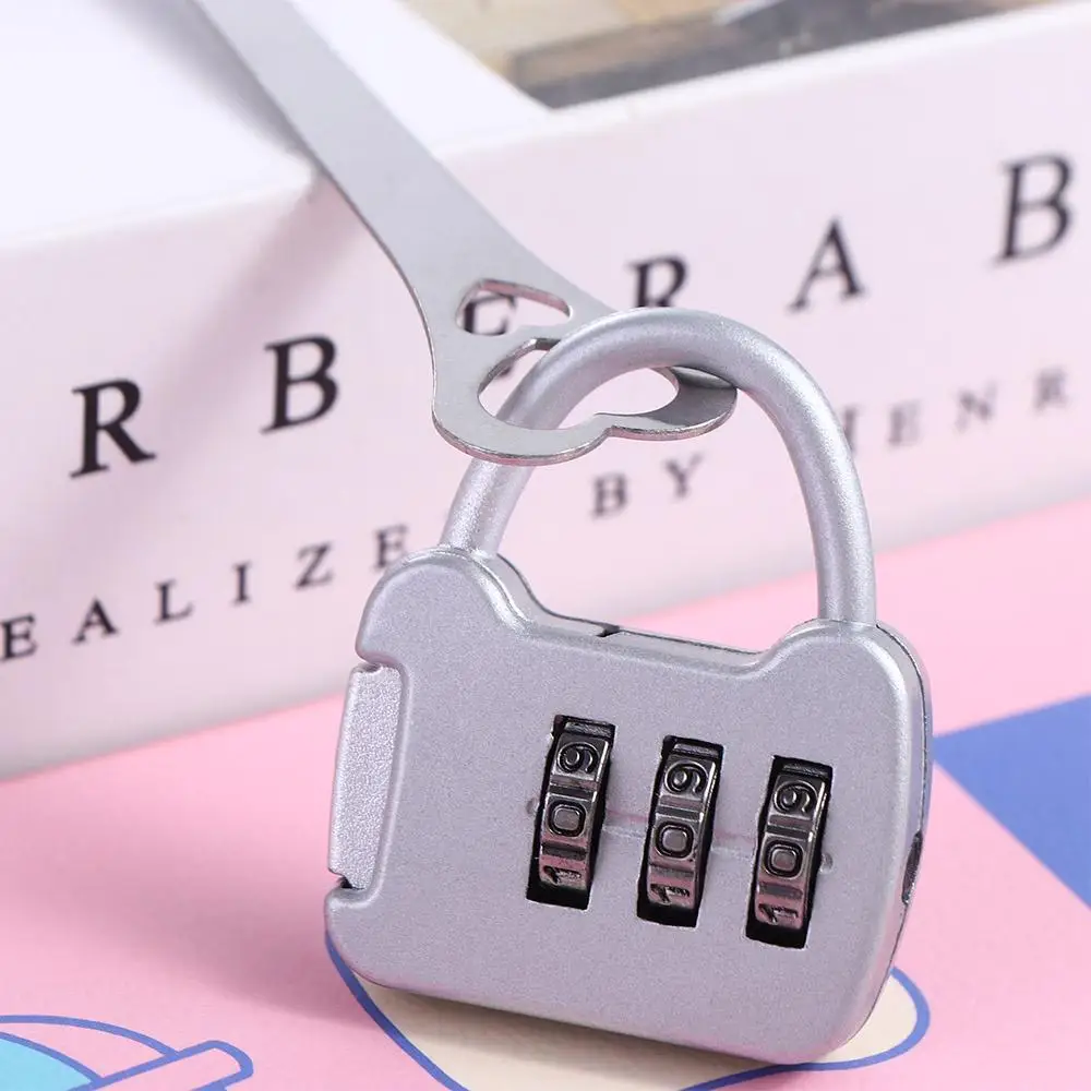 

Colorful 1Pcs Password Practical Digit Code Student Dormitory Trolley Case Lock Padlock Zipper Lock