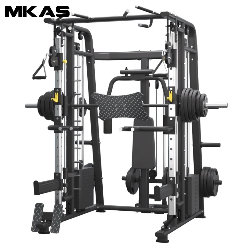 Mkas Power Rack Cable Smith Machine Gym Mutli Function Station Trainer Funzionale Smith E Squat Rack Machine