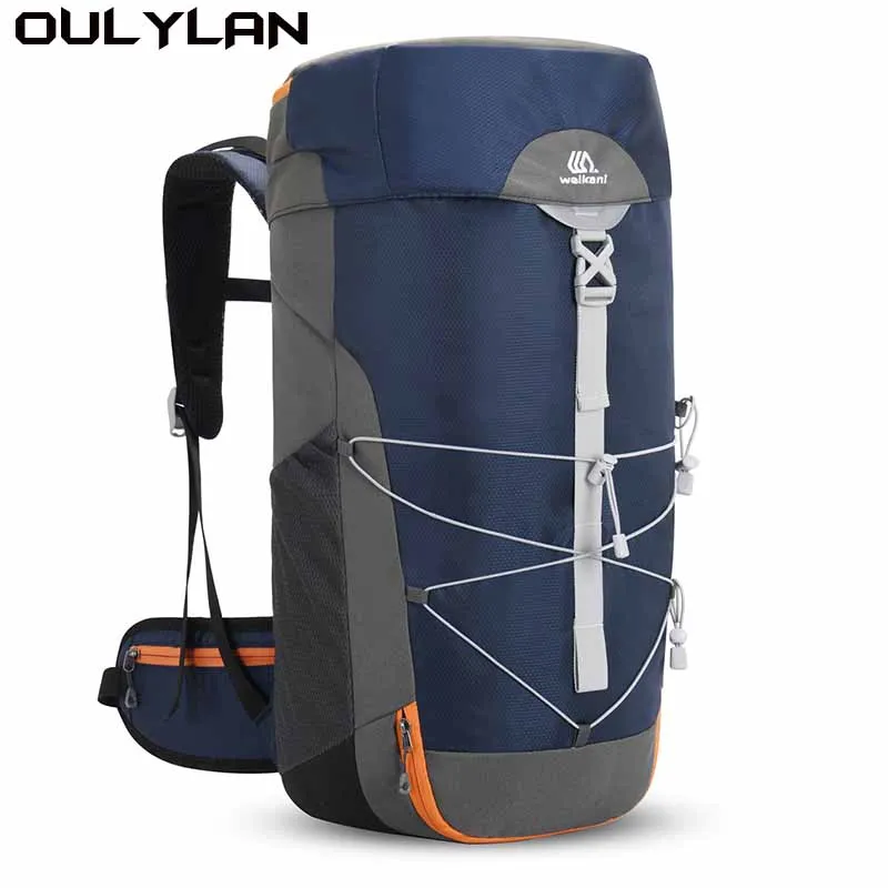 

Oulylan Women Men Camping 40L Lightweight Travel Backpack Climbing Rucksack Waterproof Large Capacity Bags Outdoor