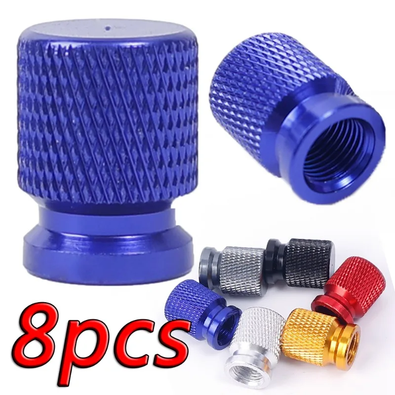18pcsAluminumValveCapsCoverCarTireValveStemsCapTyreRimStem