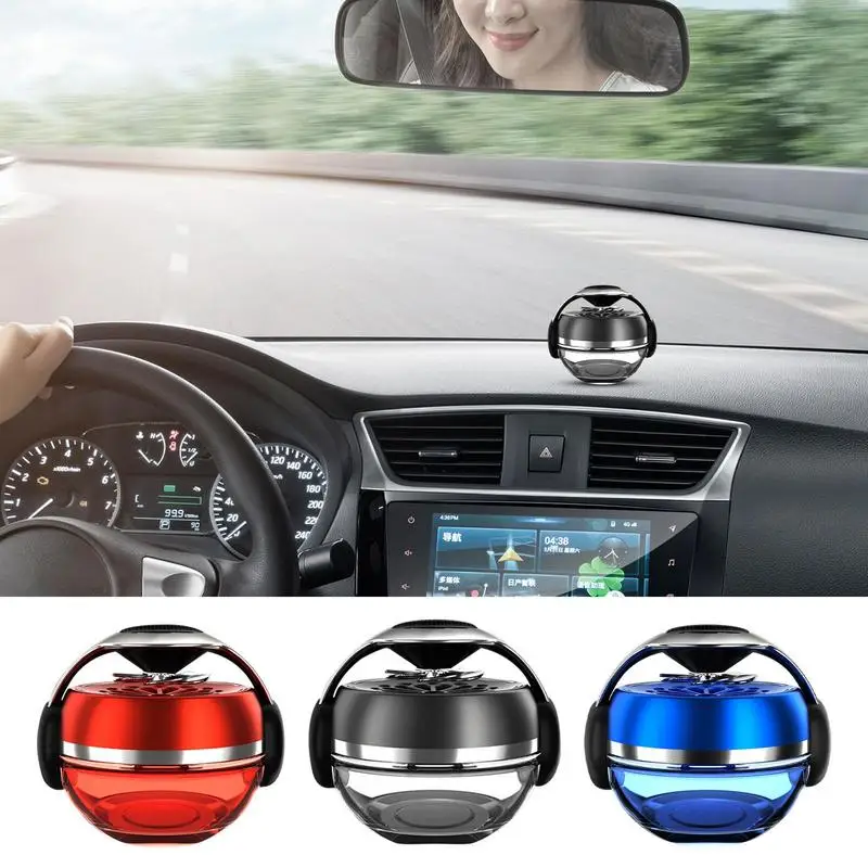 

Automotive Solar Car Air Freshener Solar Powered Car Smell Air Aroma Flavoring Diffuser Aromatherapy Car Interior Accessories