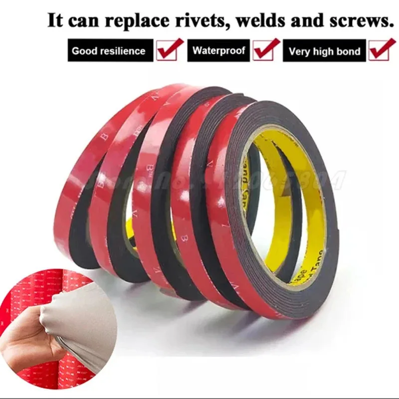 

Tape Foam VH 6/10/20/30/40/50MM Home Car Improvement Hardware Acrylic Double Sided Tape Adhesive Equipment Kitchen