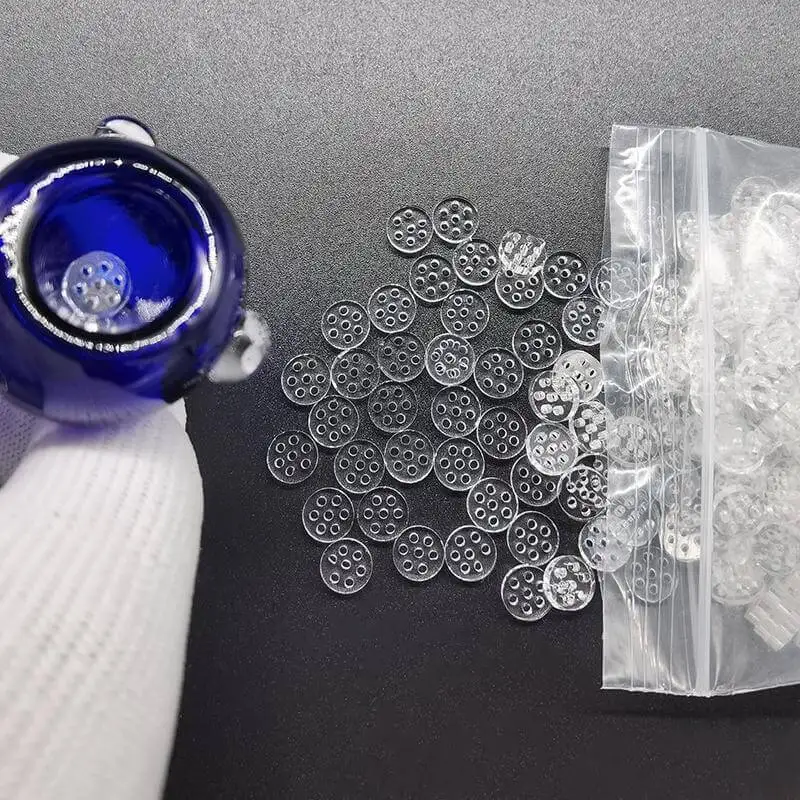 Honeycomb Glass Screen Filter Disc