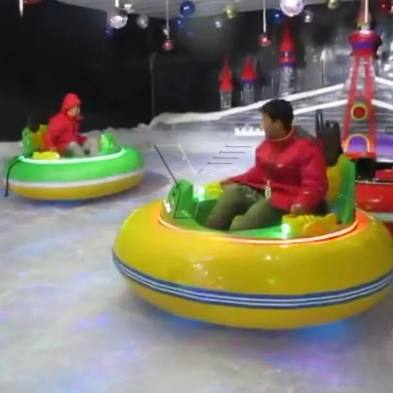 Battery Children Ice Electric Ufo Adult Inflatable Bumper Car for Kids
