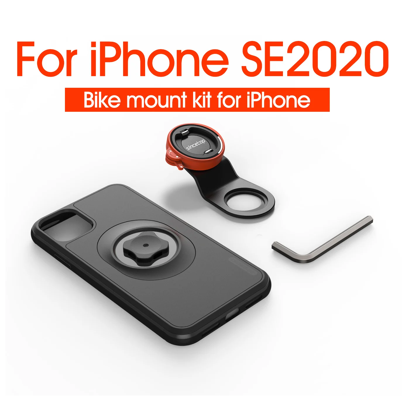 mobile phone stand Mountain Bike Phone holder for iPhone 11Pro X MAX Xr 8plus 7 SE bicycle Mount Bracket Clip rotate Stand Kit With shockproof case flexible phone holder Holders & Stands