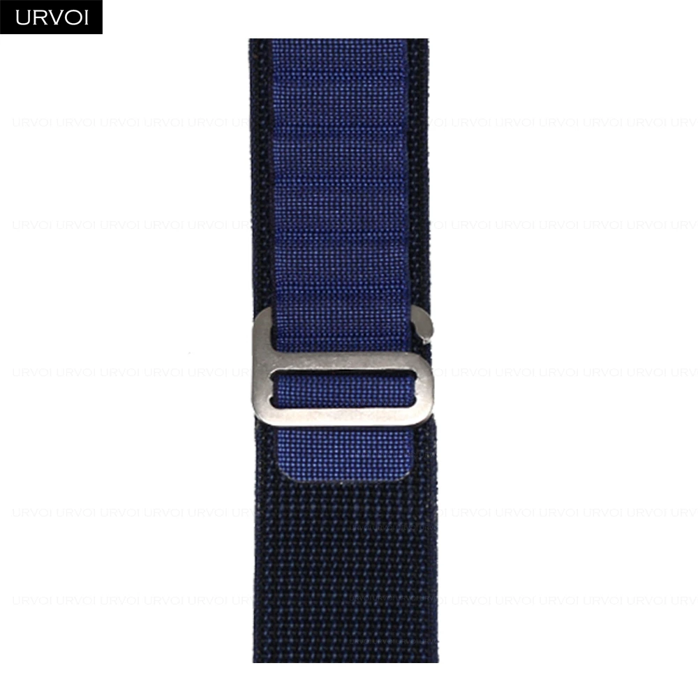 URVOI Black Woven Polyester Alpine Loop Strap with G-Hook Closure