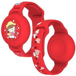 Silicone Anti - Removal Airtag Holder - Secure, Hidden Design for Kids, Pets, and Luggage (Waterproof band - F)
