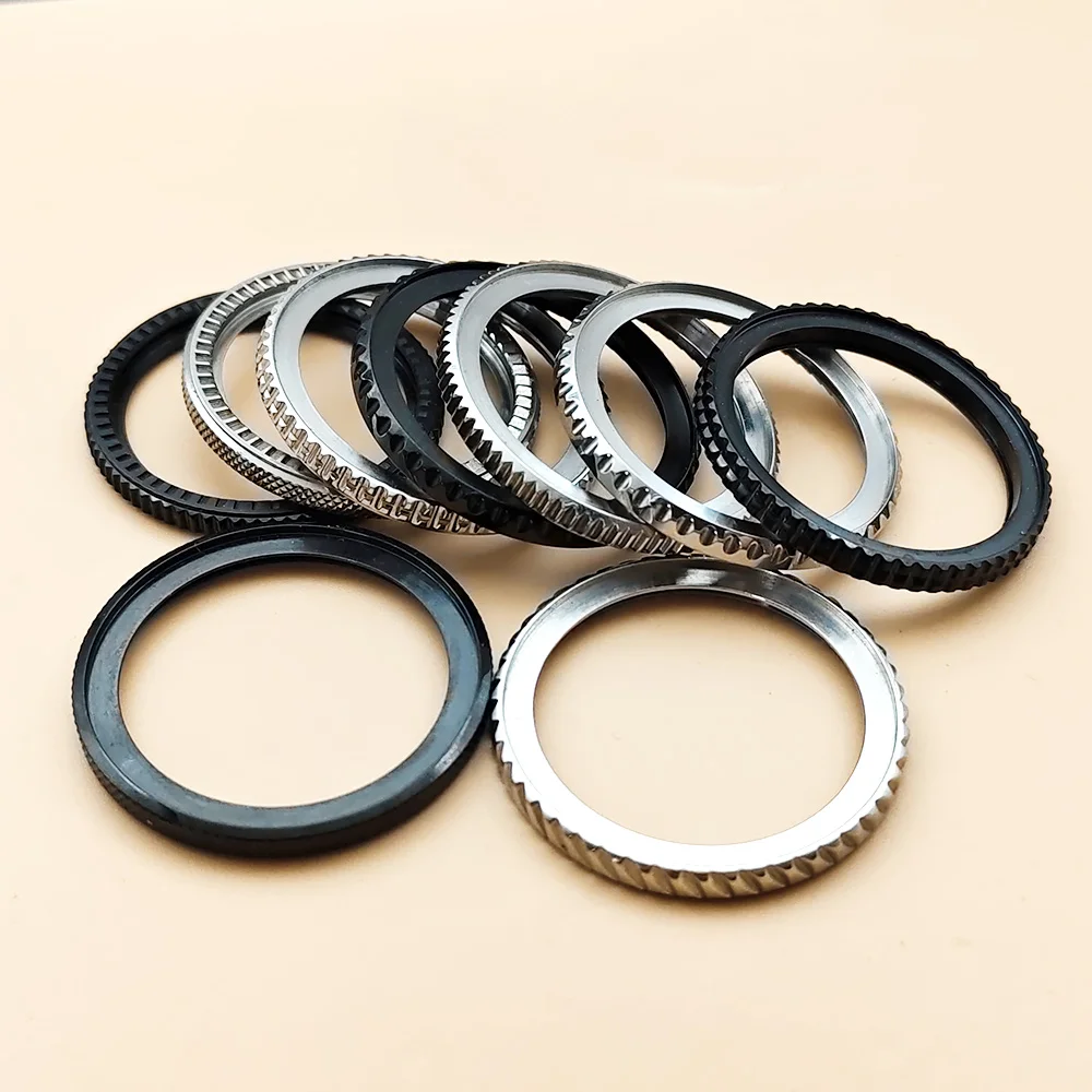 Customized 41mm Steel Bezel with Rotating Mechanism and Spring Click Parts