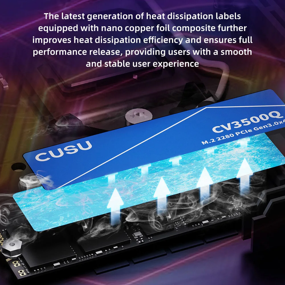 内蔵型SSD 1TB SSD CUSU CV3500Q M.2 NVMe CUSU SSD NVMe M2 1TB 2TB M.2 SSD 512GB 256GB 2280 PCIe3.0