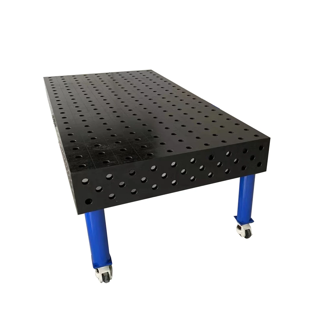 2000*1000*200mm 3D Cast Iron Steel Welding Table Nitrided with Measuring Scales and Accessories metal contour gauge with lock irregular multi function taker copy gauge woodworking measuring ruler contour