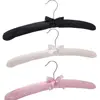 5PCS Coat Satin Padded Clothes Silk Wrapped Display Hanger Sponge Hangers Clothes Hanger 5