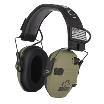 Cuffie antirumore per tiro tattico elettronico Cuffie antirumore Amplificazione del suono Cuffie per protezione dell'udito pieghevoli