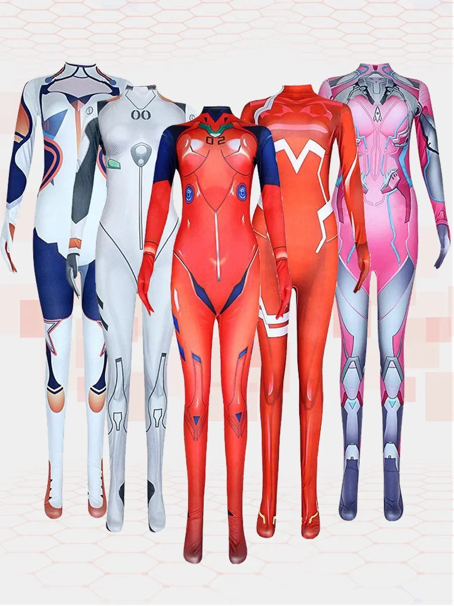 

Halloween Bodysuit DVA Daji Zero two02 Watch Kiana Ayanami Cos Gospel Warrior