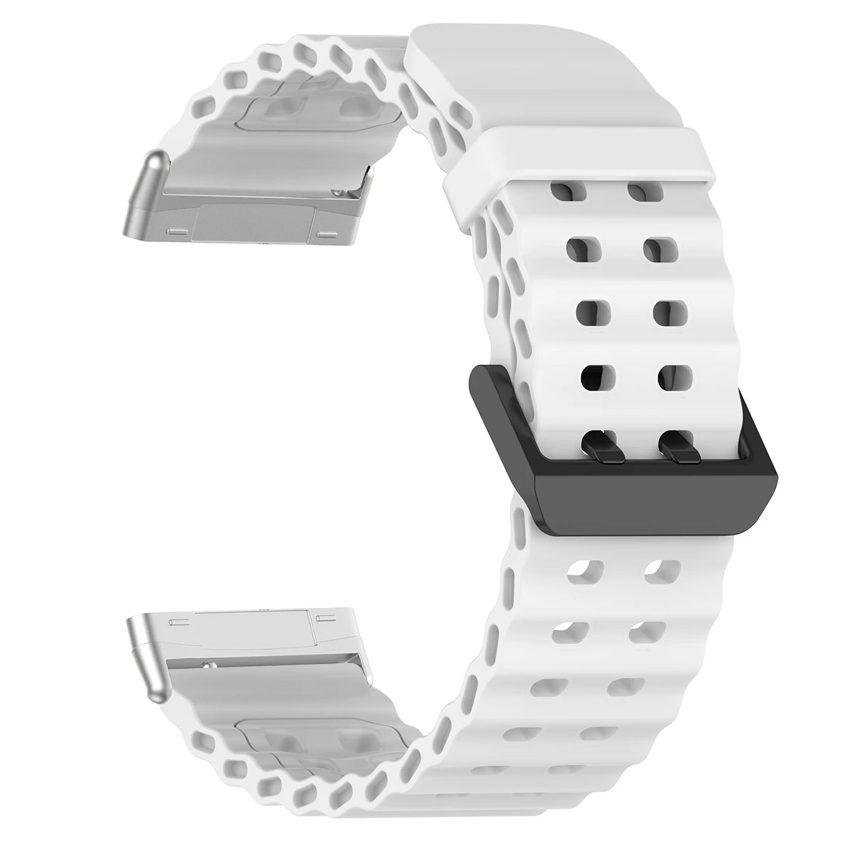 Marine Two-Tone Silicone Ocean Band - Breathable Sport Bracelet