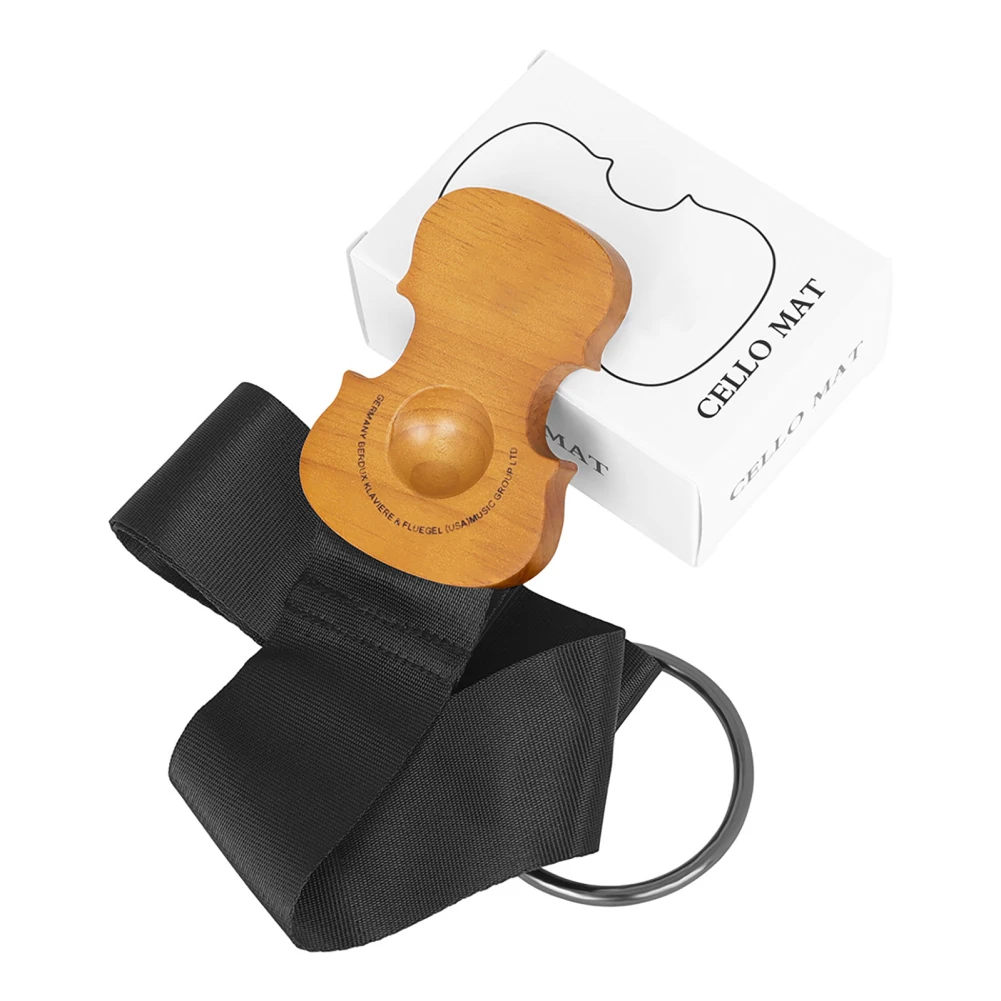 

Cello Non-Slip Strap Universal European Maple Cello Anti-Slip Stopper Adjustable Length Strap Protector Instrument Accessories