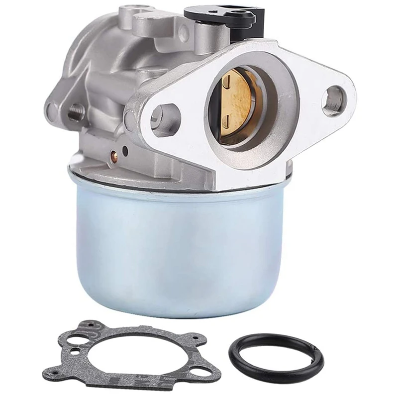 799868 Carburetor with 496116 795259 Air Filter Base Compatible with 124L02 124T02 124T05 124T07 Carb Engines F