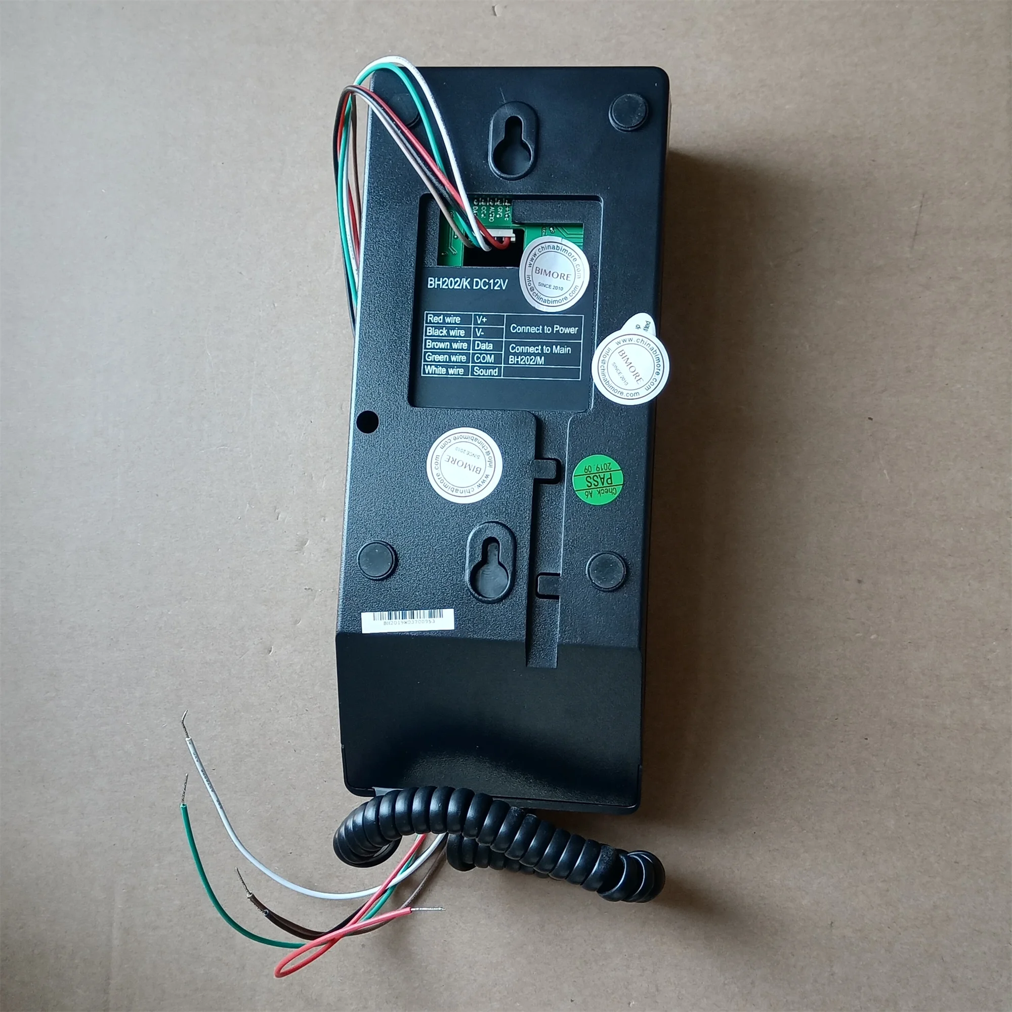 BH202/K Elevator Intercom Host Lift Spare Parts Room Telephone DC 12V A4N59679