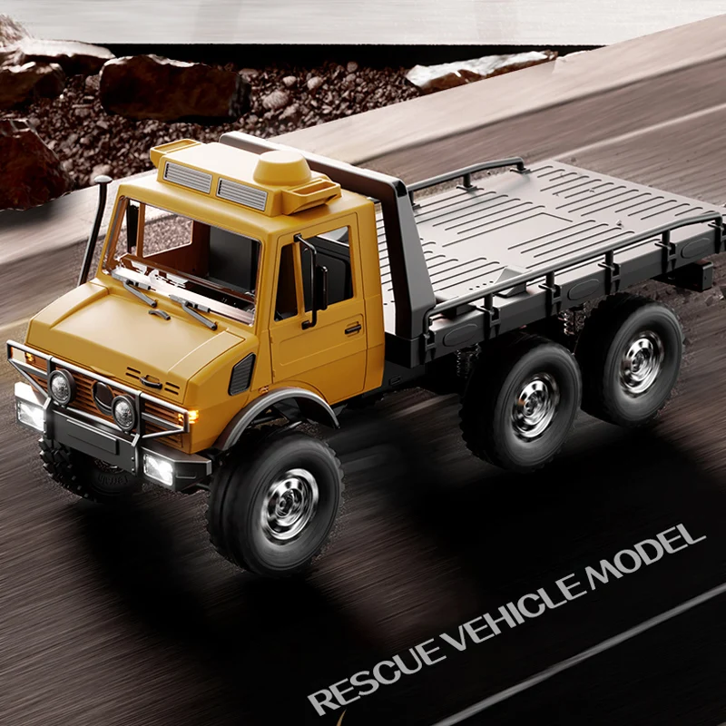 Jjrc C8823 1:18 6x6 Off-Road Rc Car -Metal Chassis Crawler