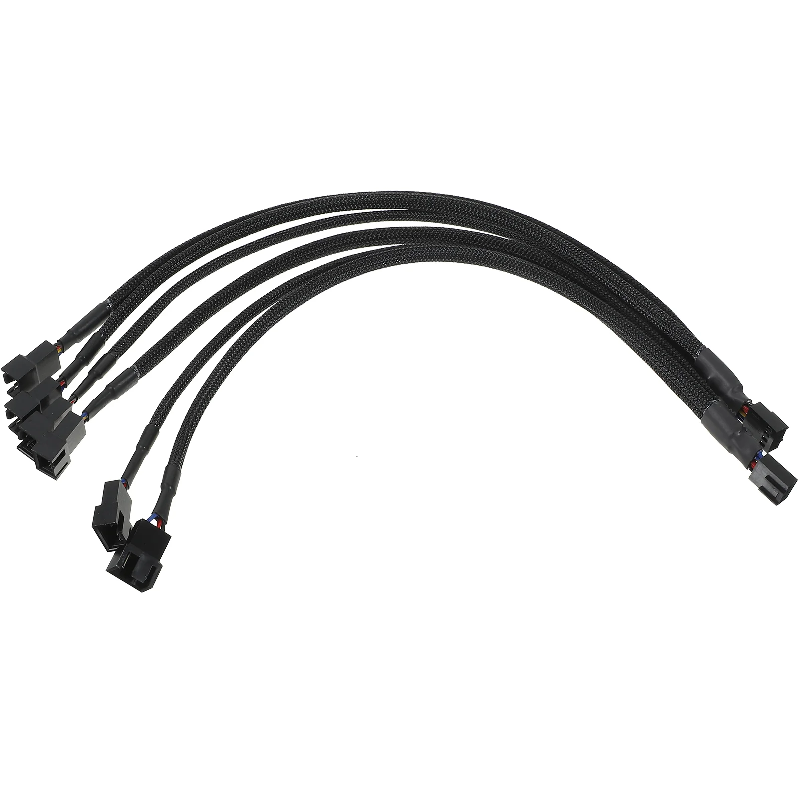 

2pcs Fan Splitter 4 Pin Pc Fan Splitter 4 Pin Fan Splitter Fan Splitter 3 Way Pwm Fan Splitter