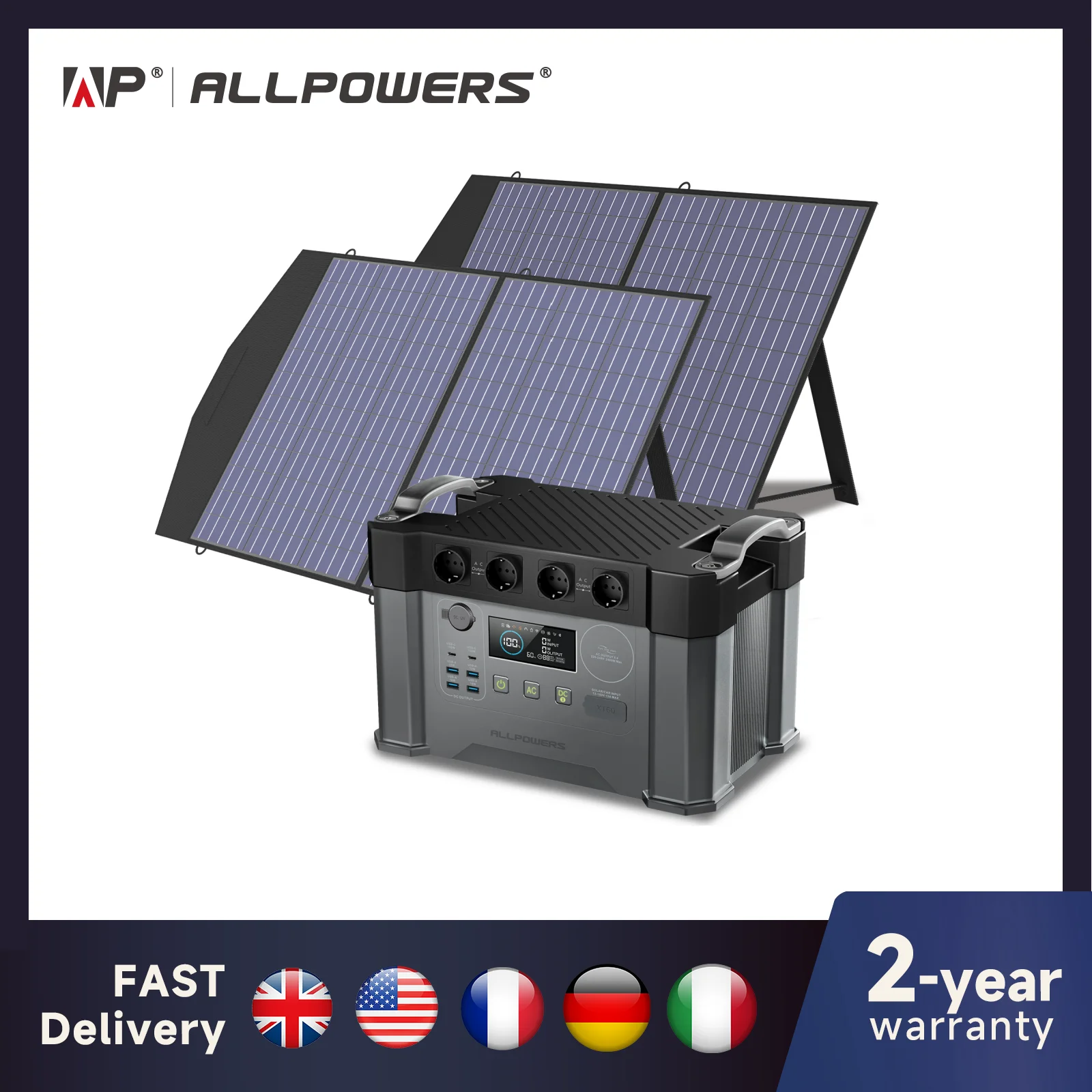 Portable Solar Generator Power Station 1