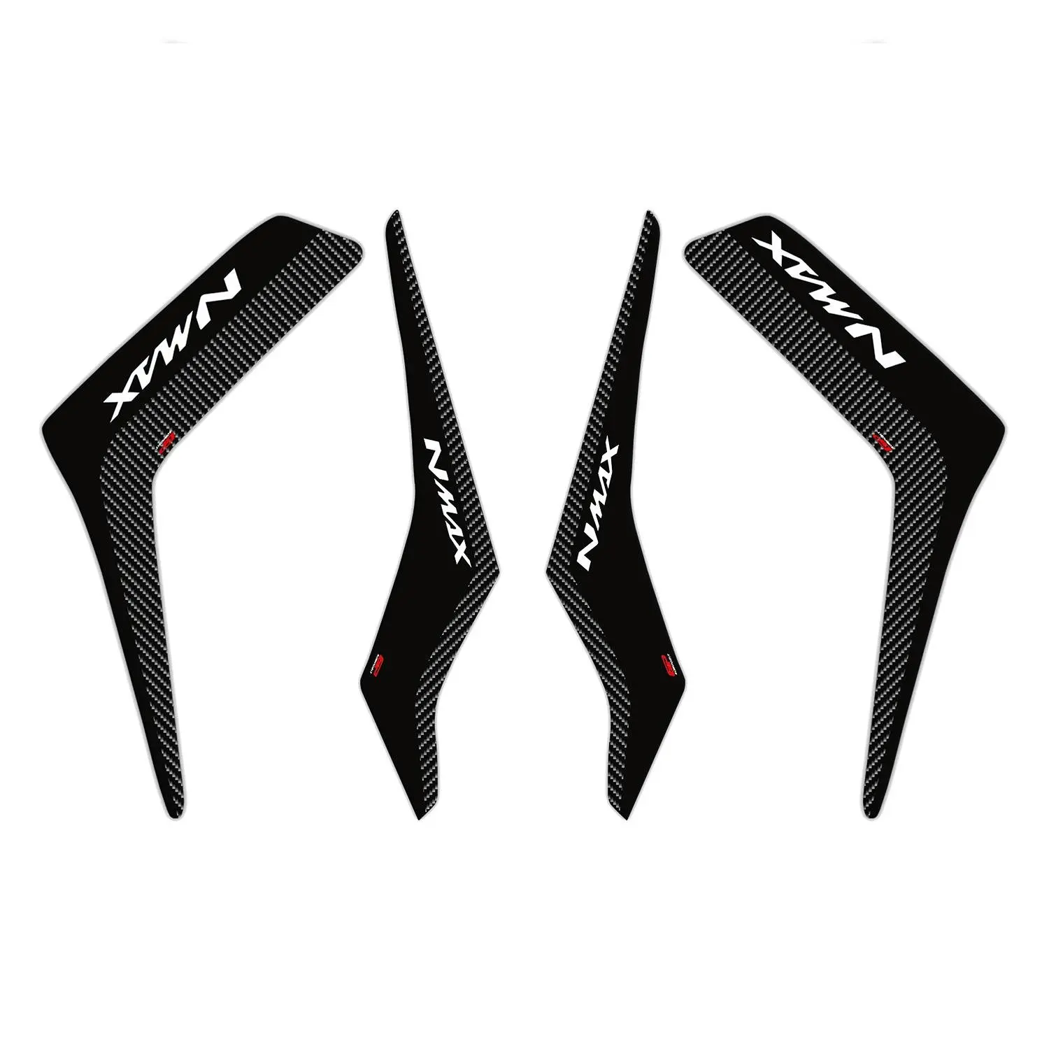 

GP Composite For NMAX 125-155 2015-2020 Compatible Side Pad Set Black-Carbon