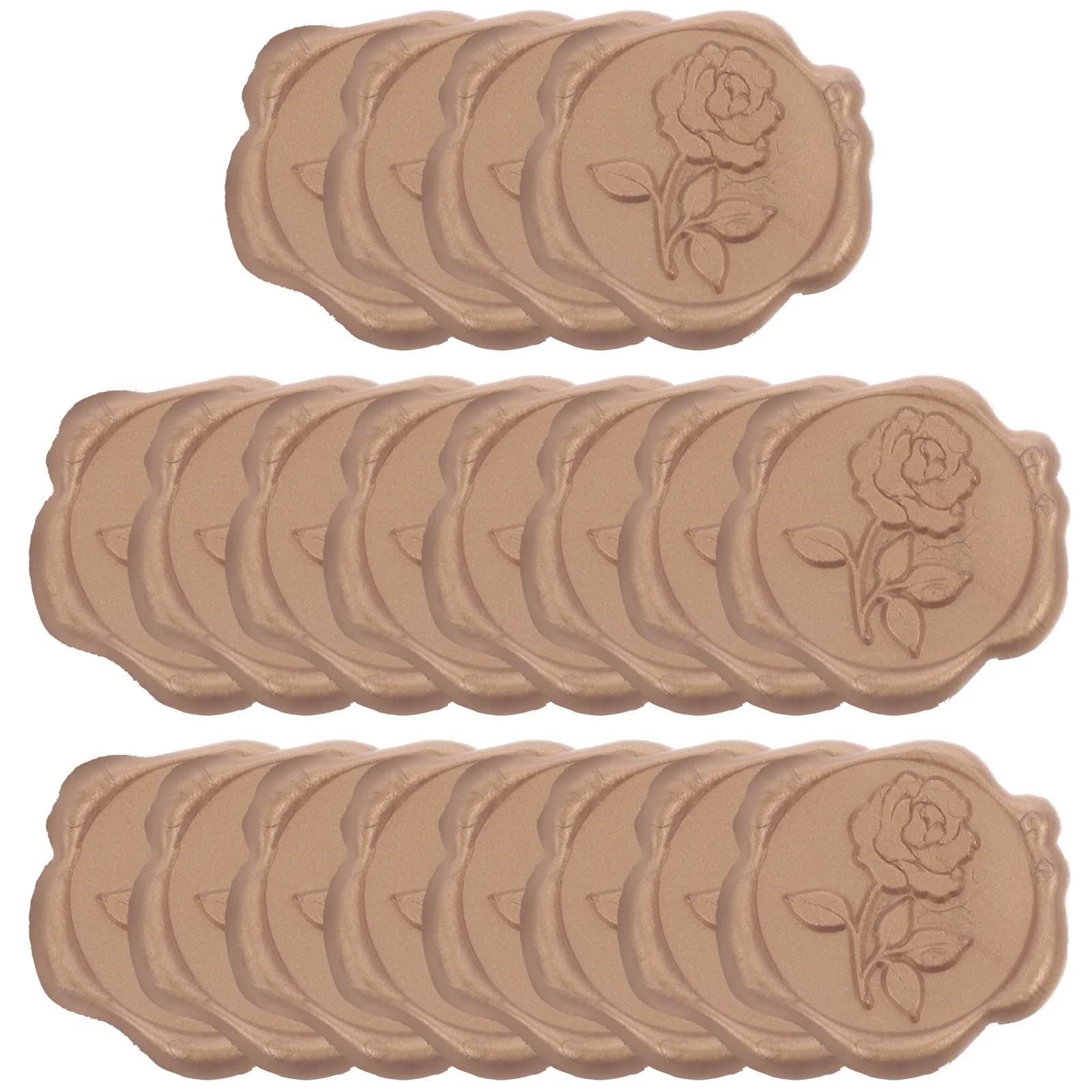 

25 Pcs Wax Sealer Sticker Christmas Envelop Labels Adhesive Stickers Wedding Envelope Seals Stamp Sealing