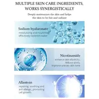 BELYN BERLY Niacinamide Serum for Face 3PCS Brighten Dark Spots Freckle Hyaluronic Acid Moisturizing Facial Serum Skin care 3