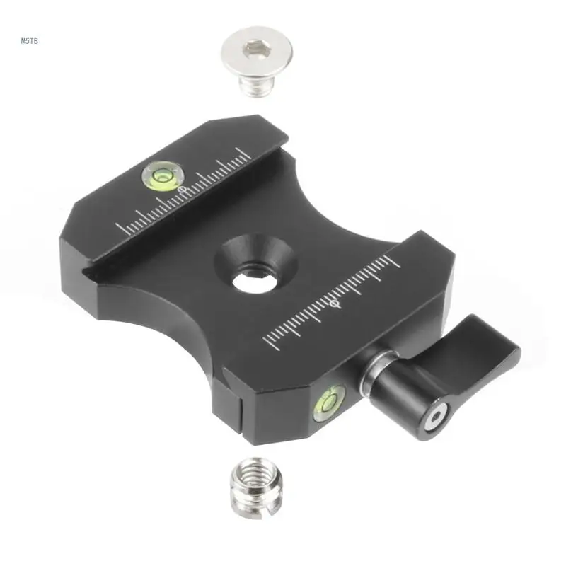 

Aluminum Alloy Quick Release Plate Tripod Gimbal Base 3/8 to 1/4 Screw Mount Standard Arca for Swiss Benro QR Plate Dropship