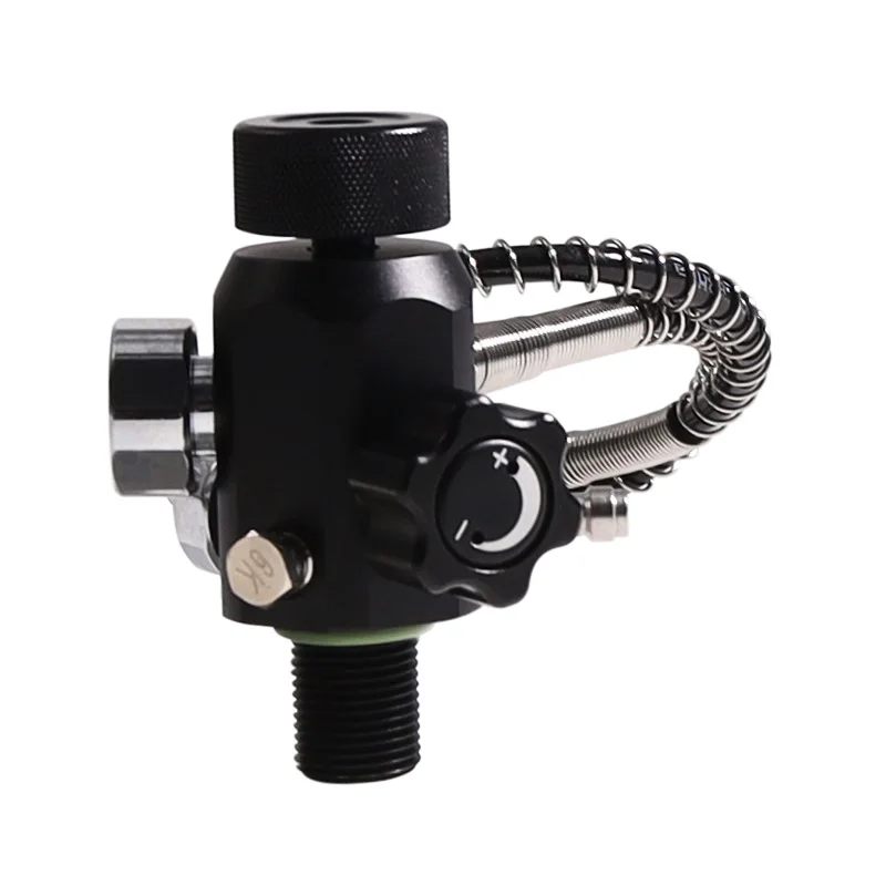 6000Psi 630Bar High Pressure Tank Filling Station Scuba Diving Valve Double Gaug
