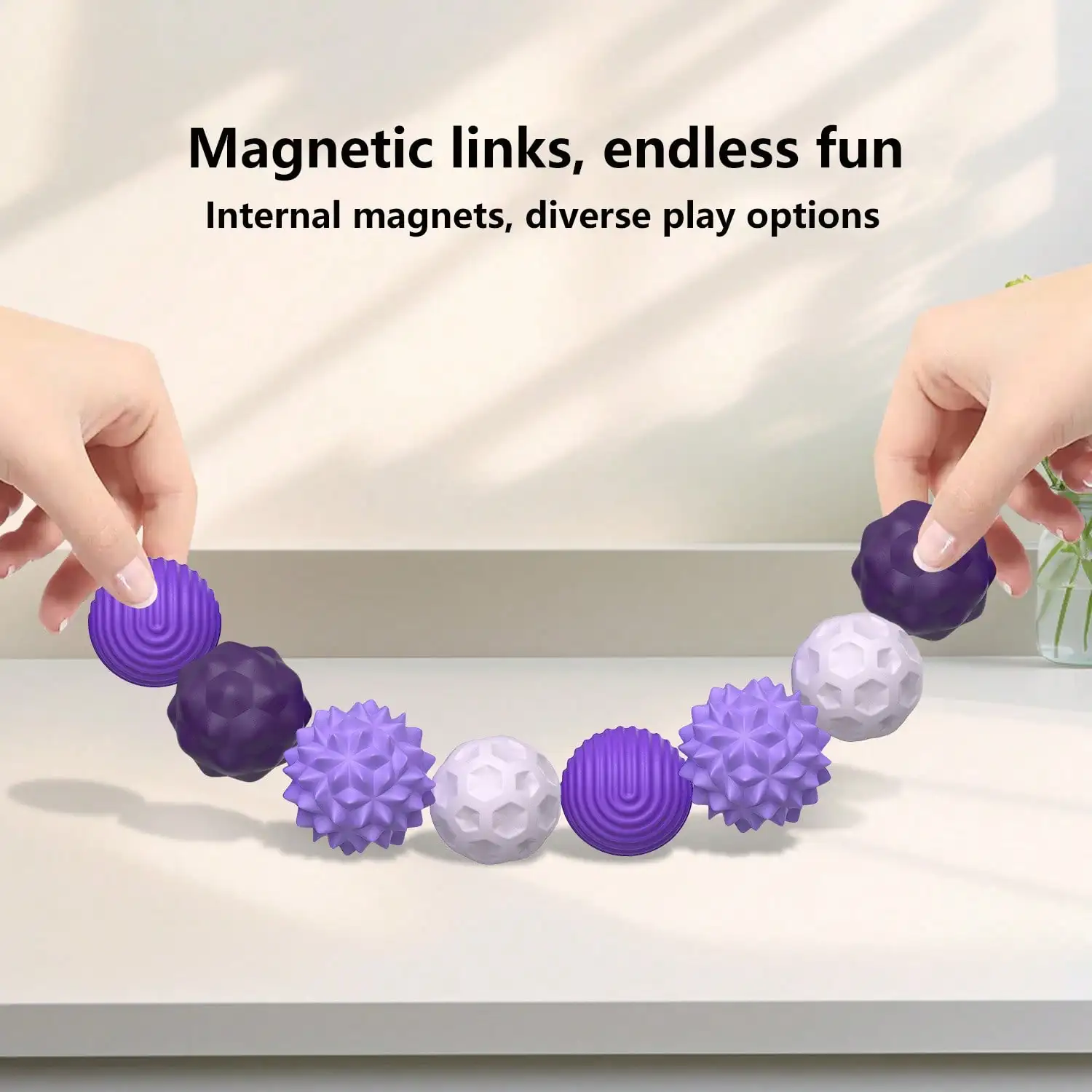 Magnetic Fidget Ball Set 6