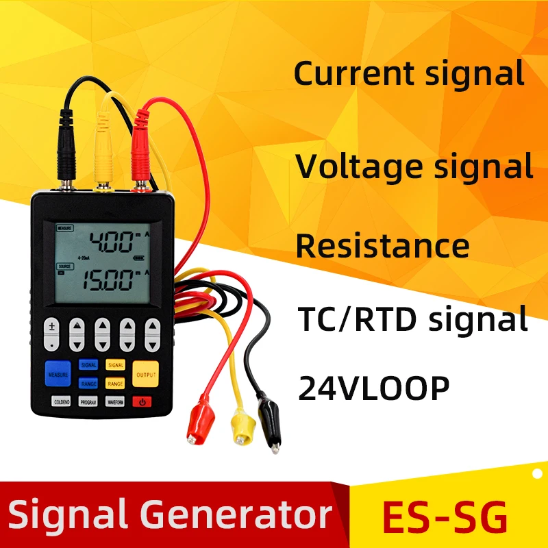 Signal Generator Source Adjustable Current Voltage 0-10V Simulator 4-20mA sinal Sources Transmitter Calibrator current voltage module