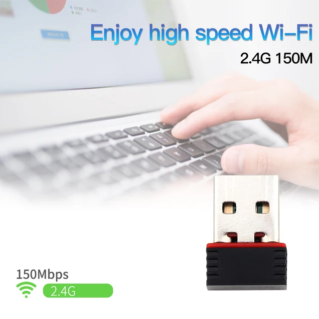 Mini Clé Wifi USB 2.0 Wireless 802.11n 150Mbps